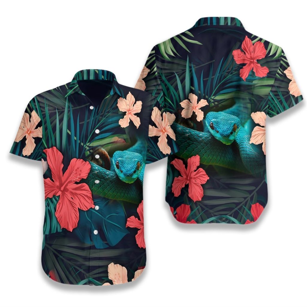 Tropical Snake Hawaiian Shirt | For Men & Women | HW5089