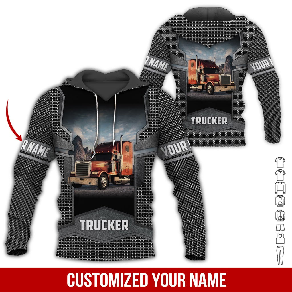 Trucker Style Custom Name All Over Print | For Men & Women | CN4810