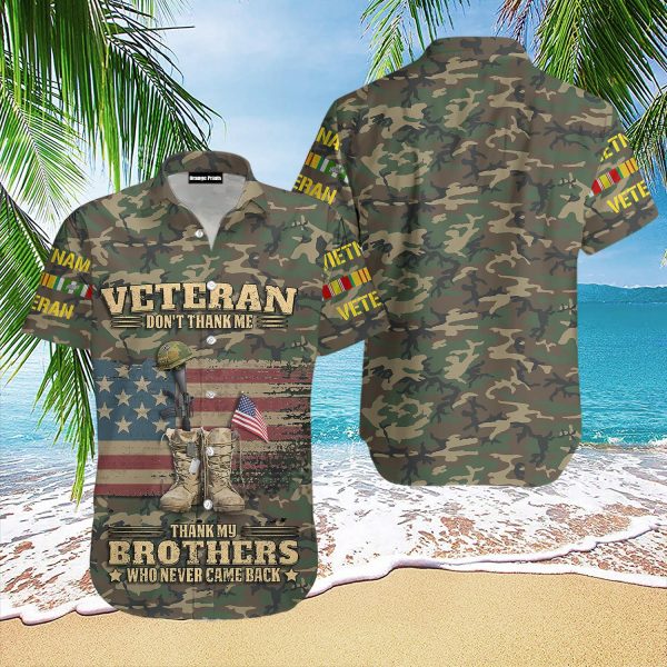 US Army Vietnam Veteran Hawaiian Shirt | For Men & Women | WT5474