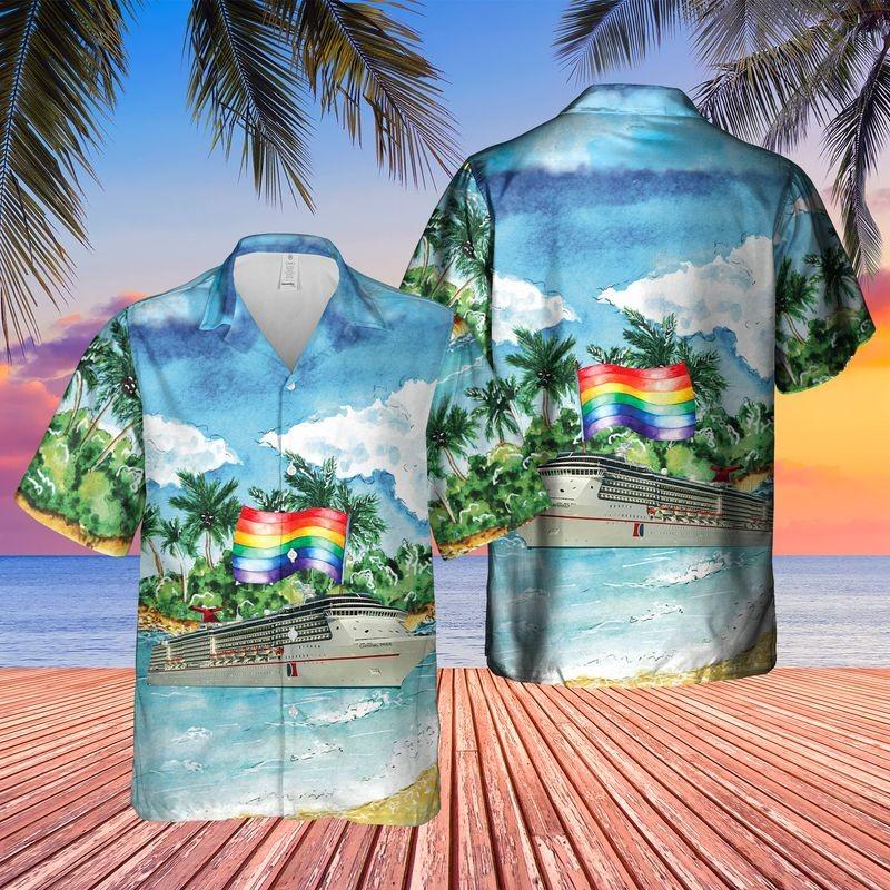 US Cruise Happy LGBT Pride Month Hawaiian Shirt | For Men & Women | HW9507