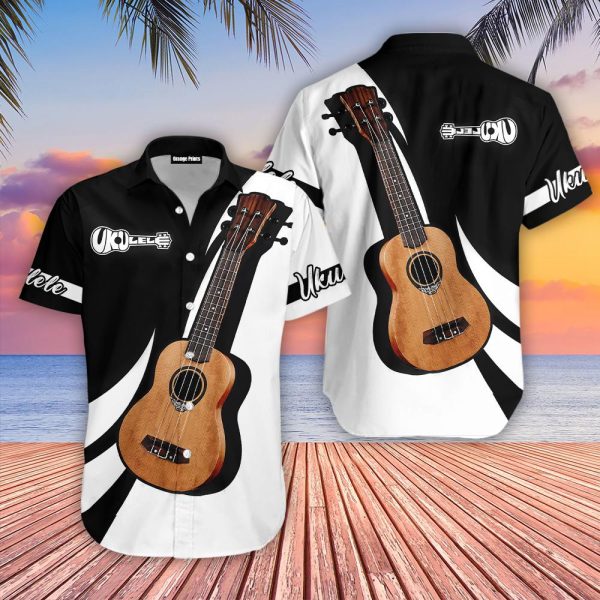Ukulele Music Hawaiian Shirt | For Men & Women | WT5326