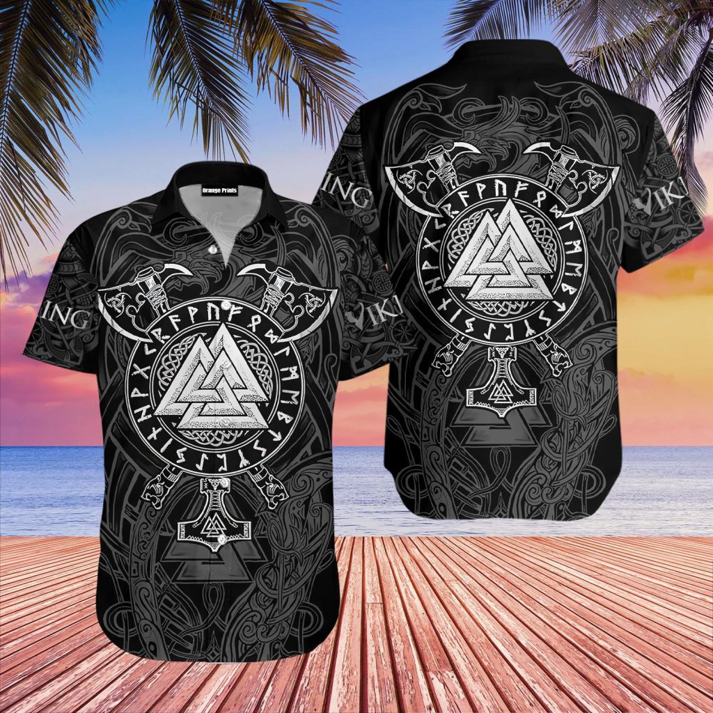 Valknut Viking Hawaiian Shirt | For Men & Women | WT6073