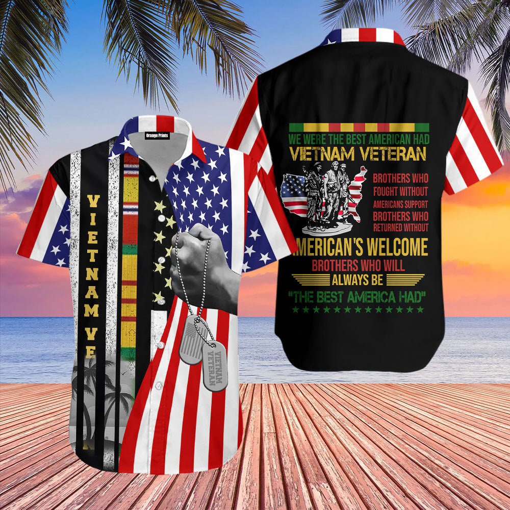 Vietnam Veteran Hawaiian Shirt | For Men & Women | HW8376