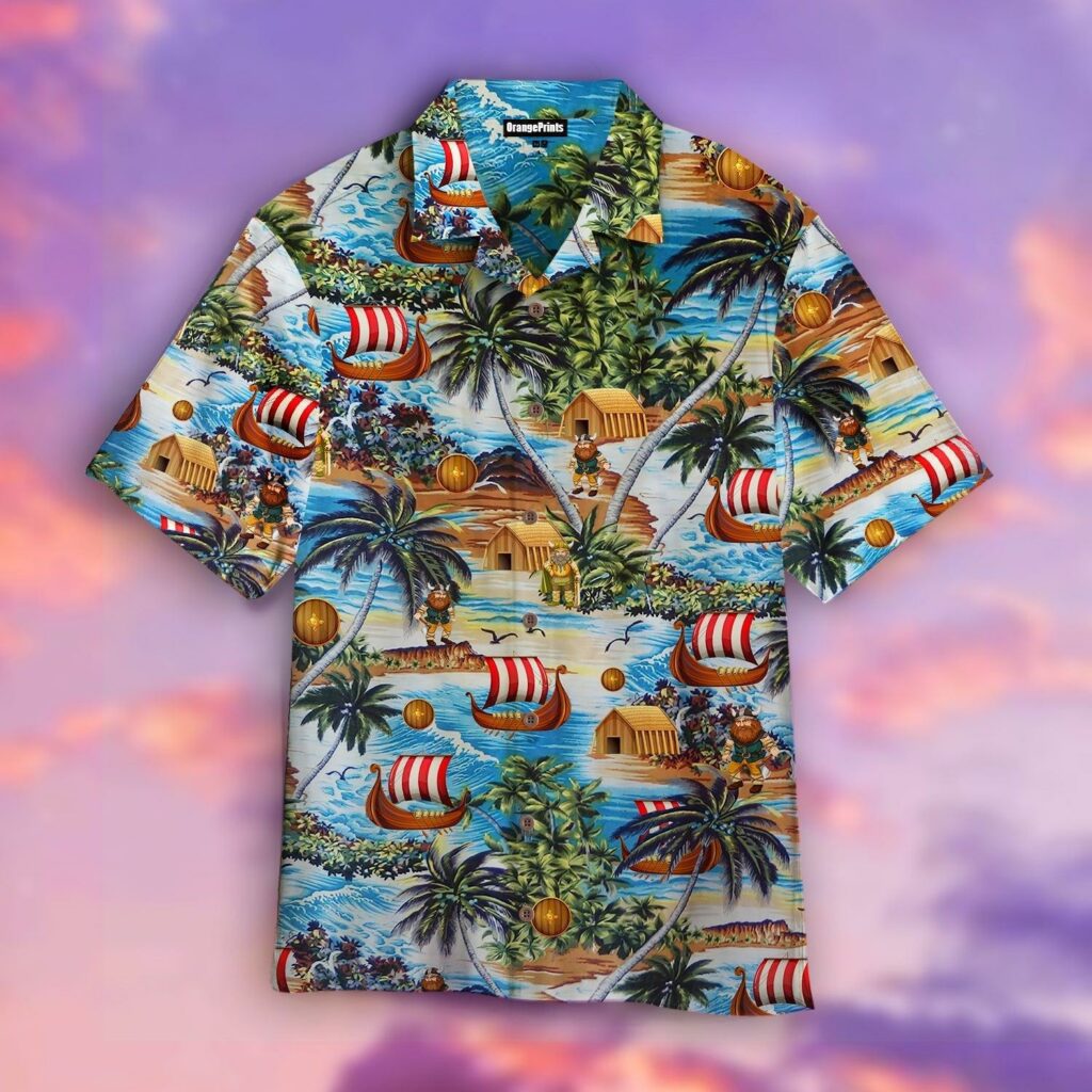 Viking Hawaiian Shirt | For Men & Women | HW7457