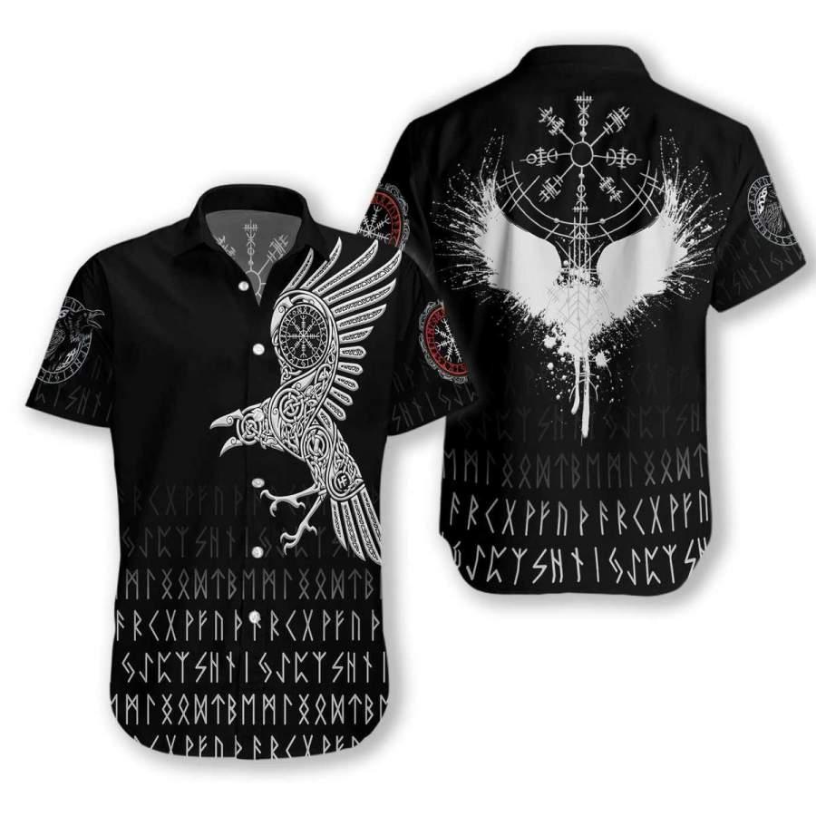 Viking The Raven Of Odin Hawaiian Shirt | For Men & Women | HL1392