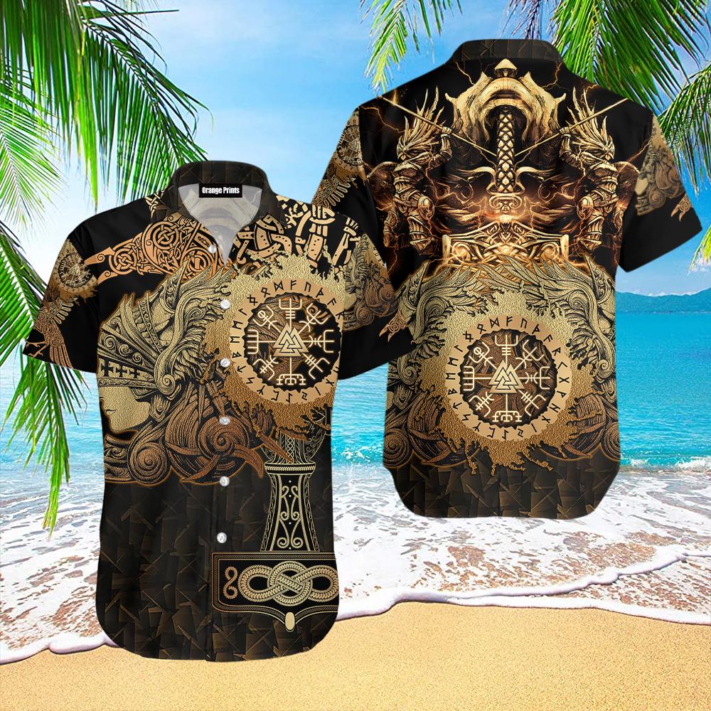 Viking Valkyrie Hawaiian Shirt | For Men & Women | HW3282