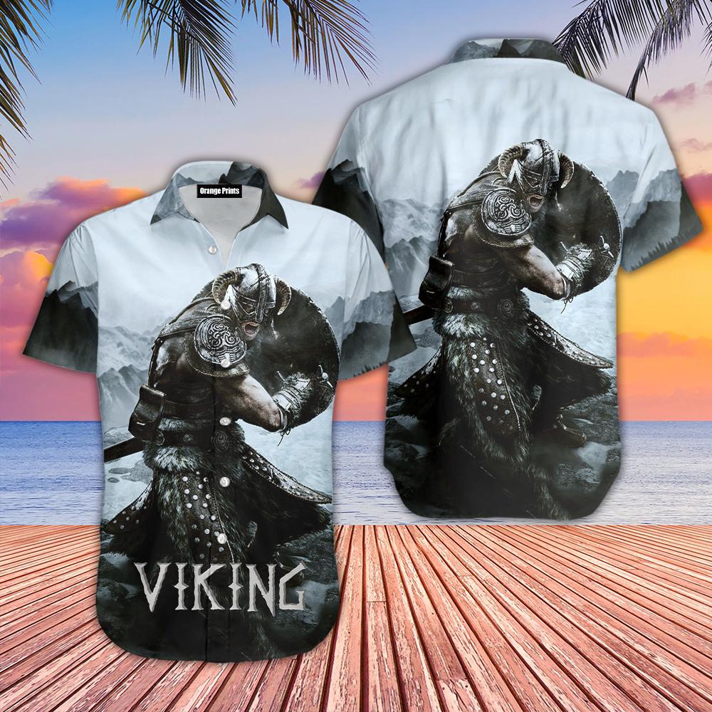 Viking Warrior Hawaiian Shirt | For Men & Women | WT6052