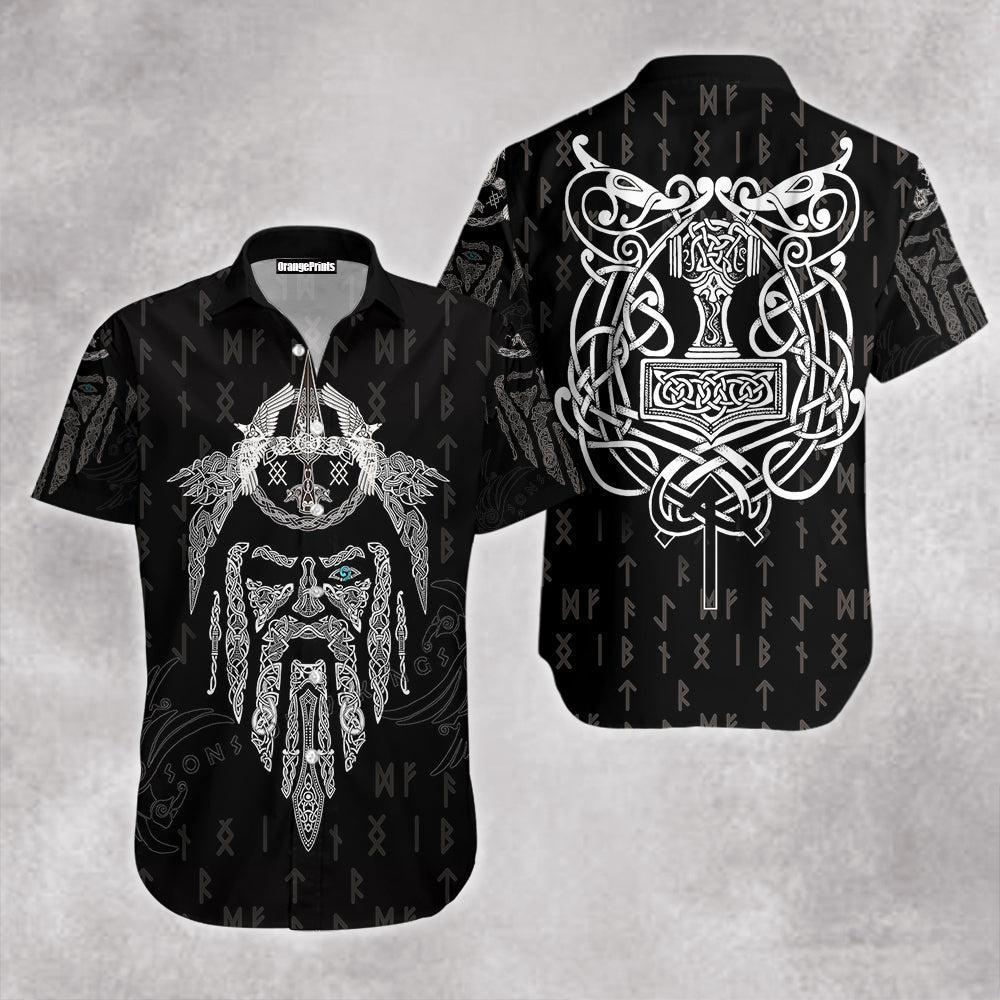 Viking Warrior Hawaiian Shirt | For Men & Women | WT6068