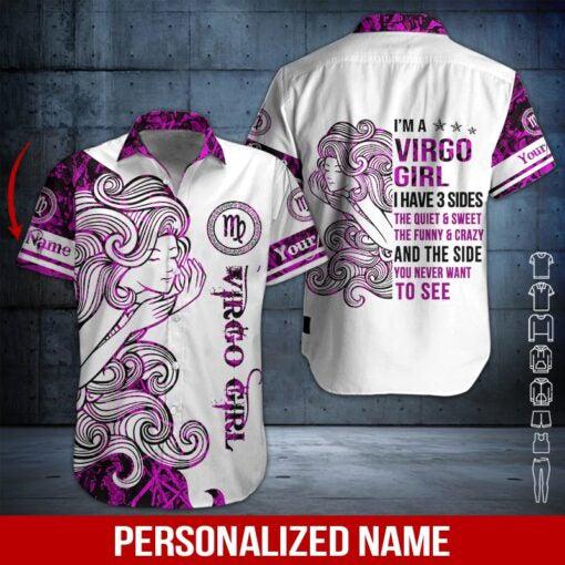 Virgo Girl Custom Hawaiian Shirt | For Men & Women | HN1403