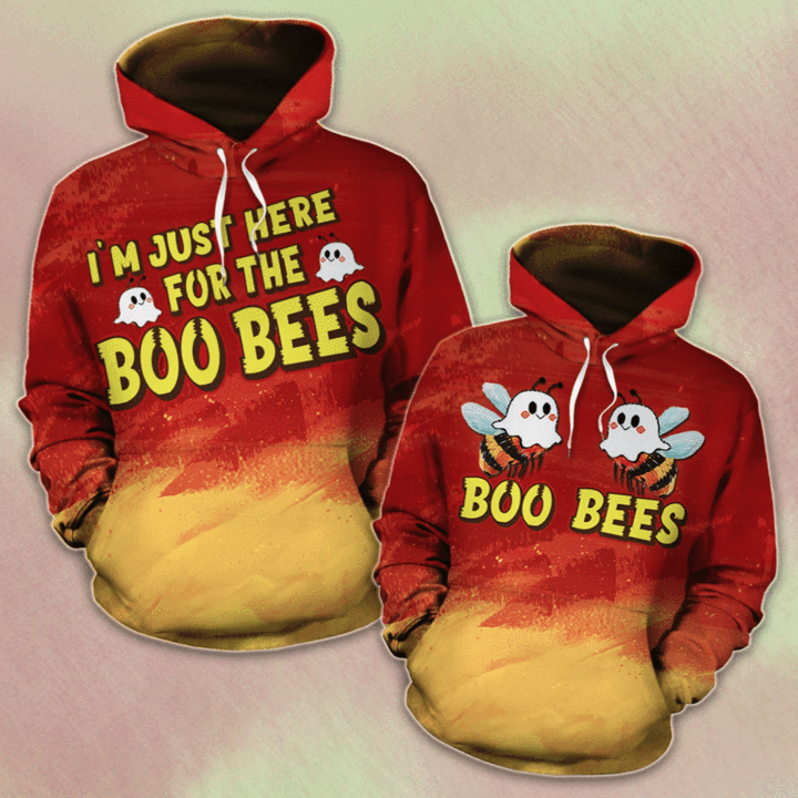 I'm Just Here For Boo Bees Halloween All Over Print | For Men & Women | HO3493