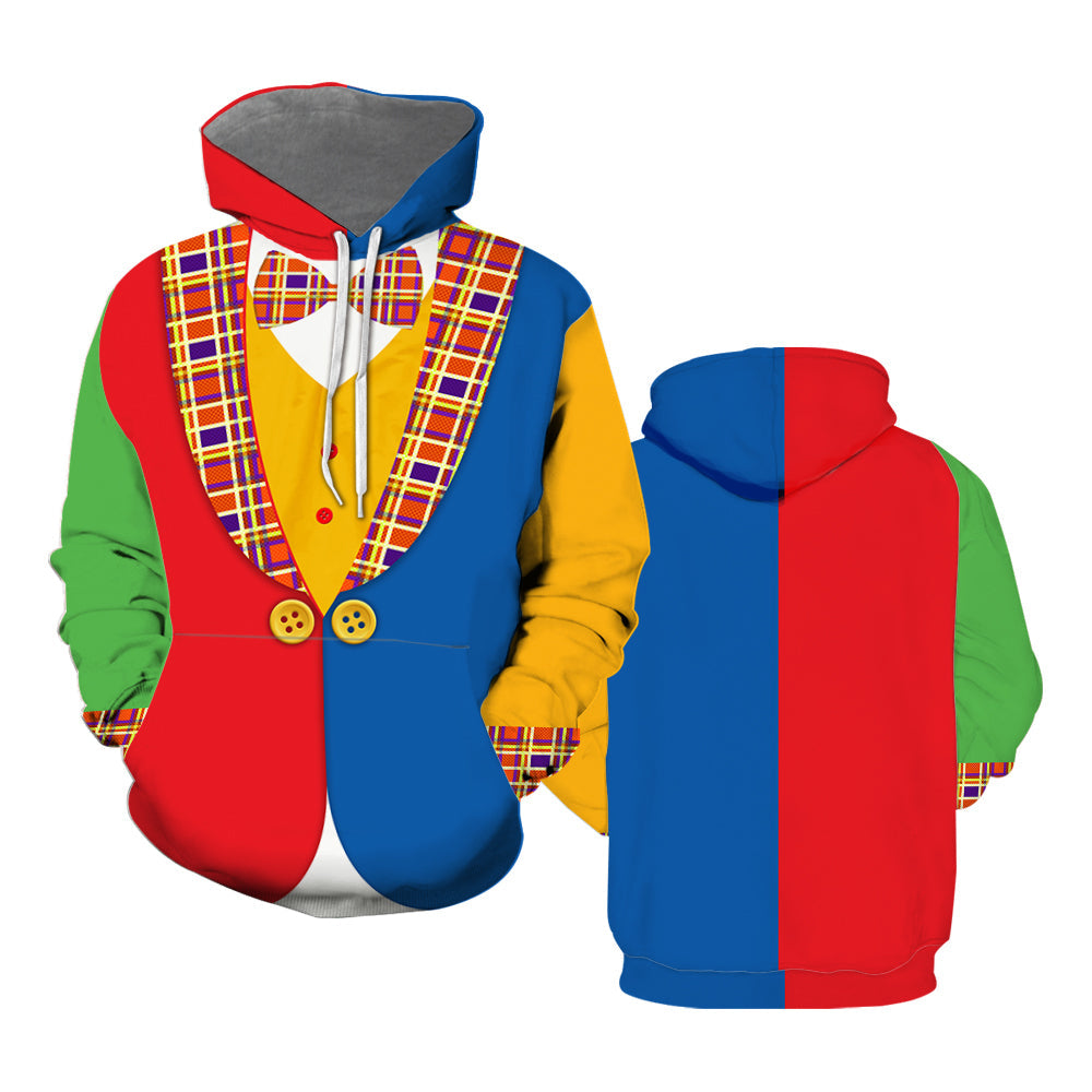 Jester Clown Costume Halloween Cosplay All Over Print | For Men & Women | HP5332