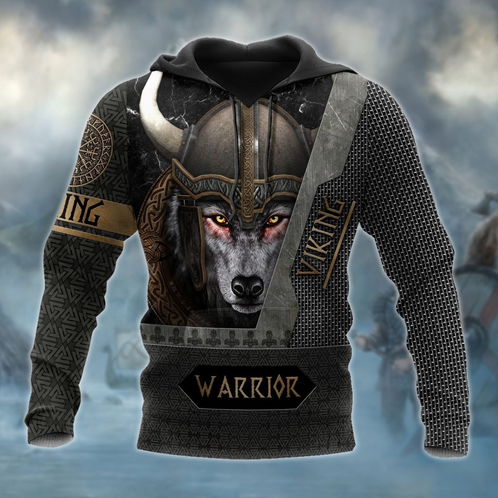 Viking Wolf Warrior All Over Print | For Men & Women | HT7784
