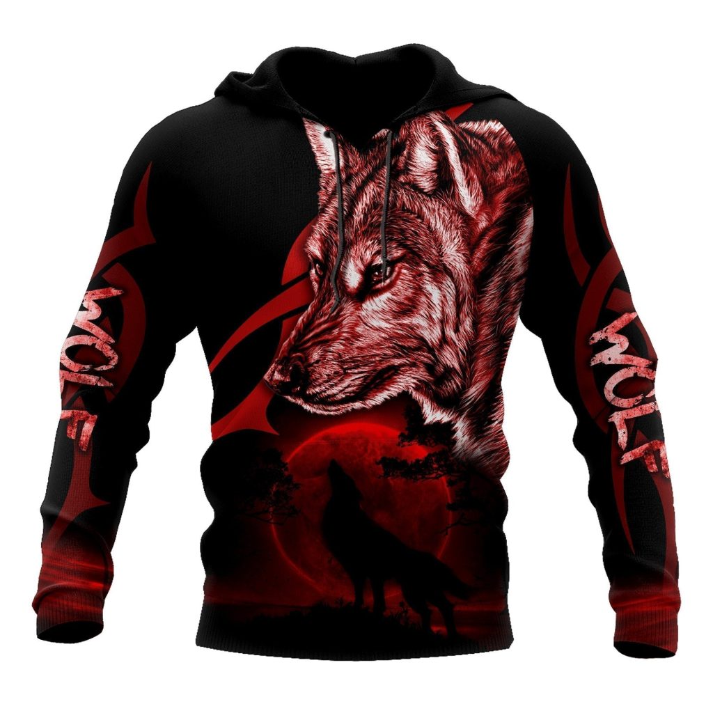 Wolf - A Wild Soul Can Never Be Tamed All Over Print | For Men & Women | HT8279