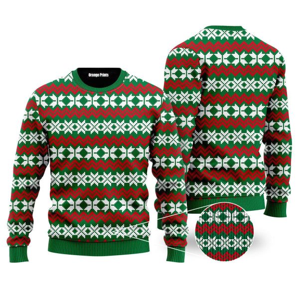 Oh My Old Sweater Ugly Christmas Sweater | For Men & Women | UH1052-Colorful-Gerbera Prints.